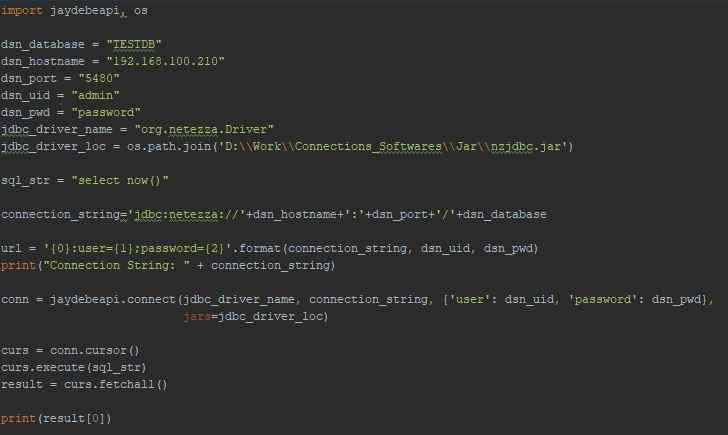 How To Connect Netezza Using JDBC Driver And Working Examples DWgeek