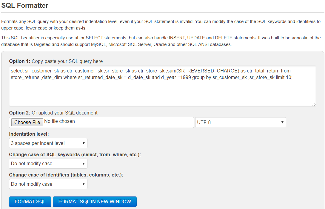 best-sql-query-format-tools-online-dwgeek