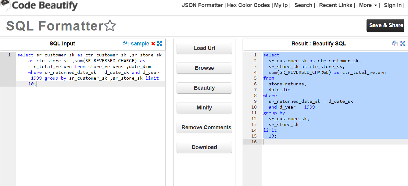 best-sql-query-format-tools-online-dwgeek