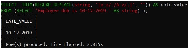 Regexp Replace Multiple Patterns Snowflake